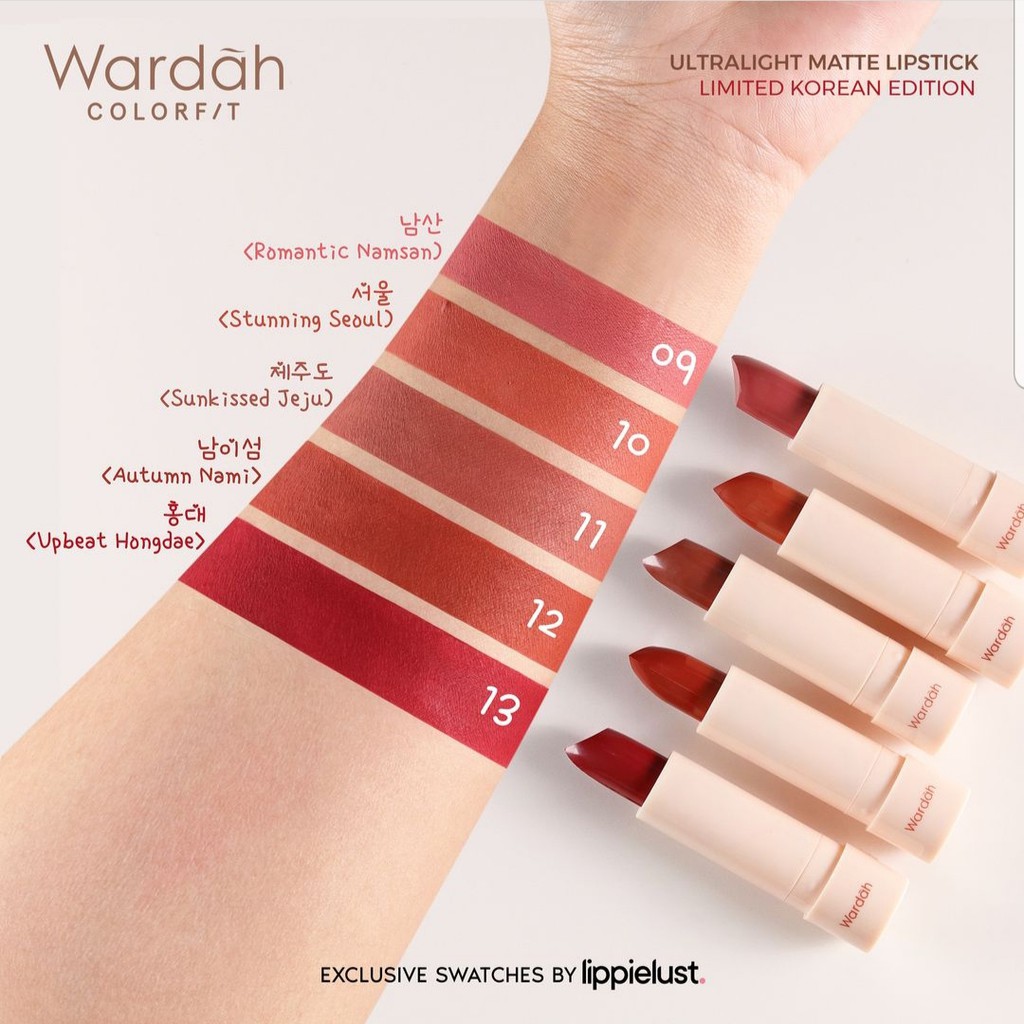 Batom Fosco Ultraleve Wardah Colorfit-Matte ORIGINAL BPOM