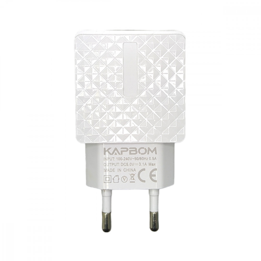 Fonte Carregador 5.1A Fast Charger  QC 3.0 Duas Porta USB
