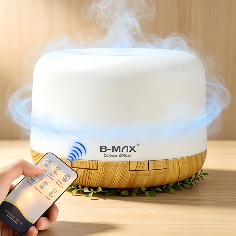 Humidifier Diffuser Aromatizer 500ml | Ultrasonic | 7 Color LED | With Control | Silent