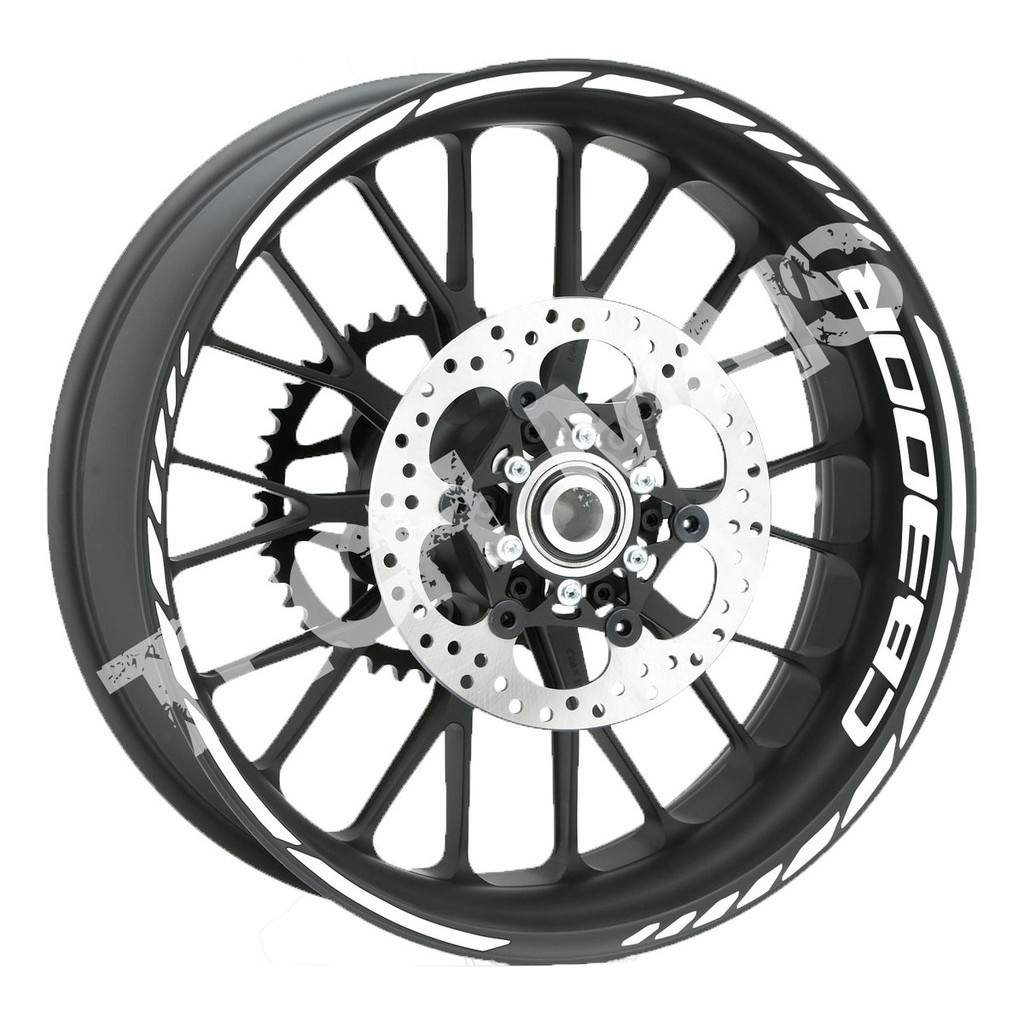 Adesivos Refletivo De Moto Honda Cb300r Para Rodas E Frisos