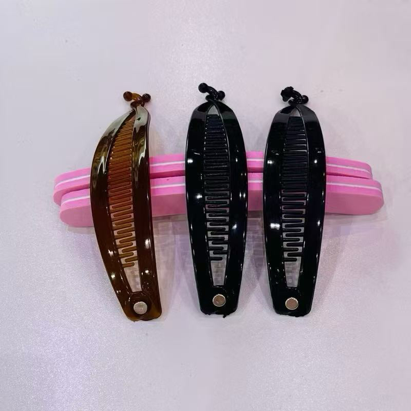 6/12 inidade Prendedor Banana Liso Modelo Cumprido Para Cables