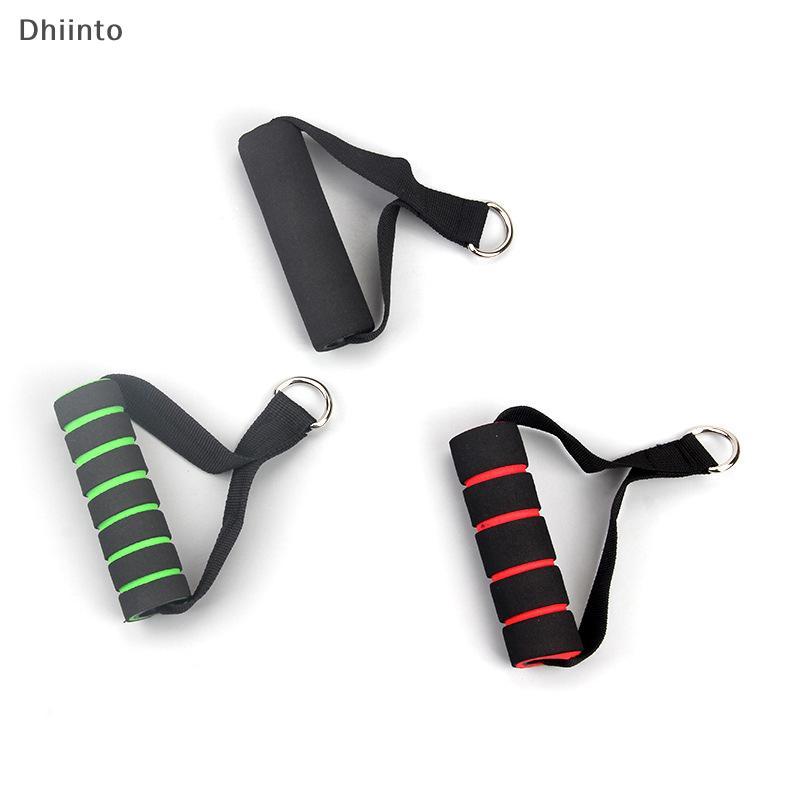 [Dhiint] D-Ring Metal Gym Handles Grip Workout Heavy Duty Cable Machine Handle Com Gancho Para Faixas De Resistência Dom