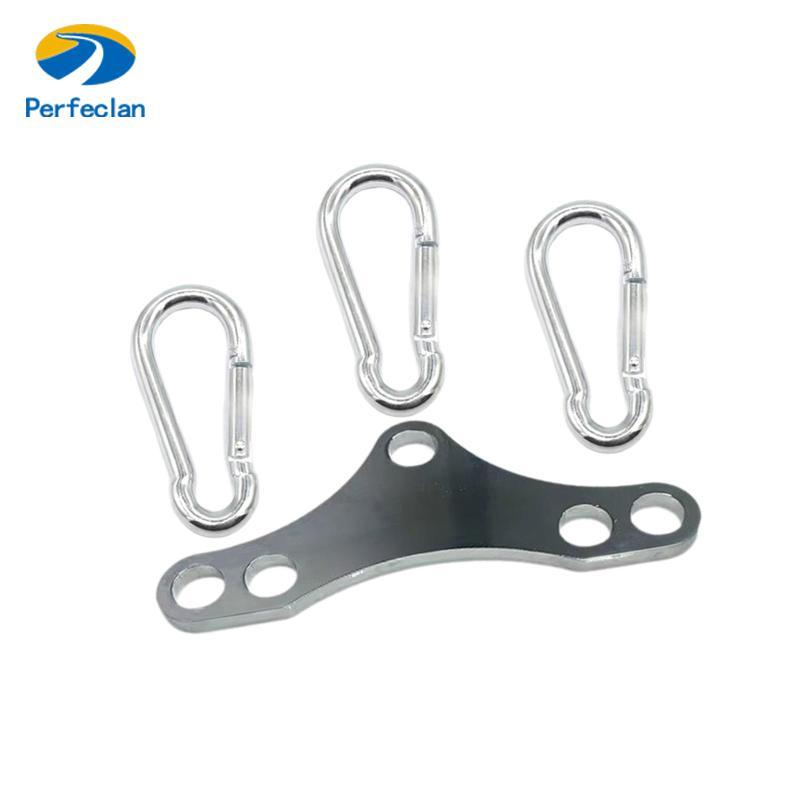 Perfeclan Pull Up Bar Joint Cable Machine Acessório Adaptador Placa Conector Mosquetões Conjunto Suporte De Conversão Co