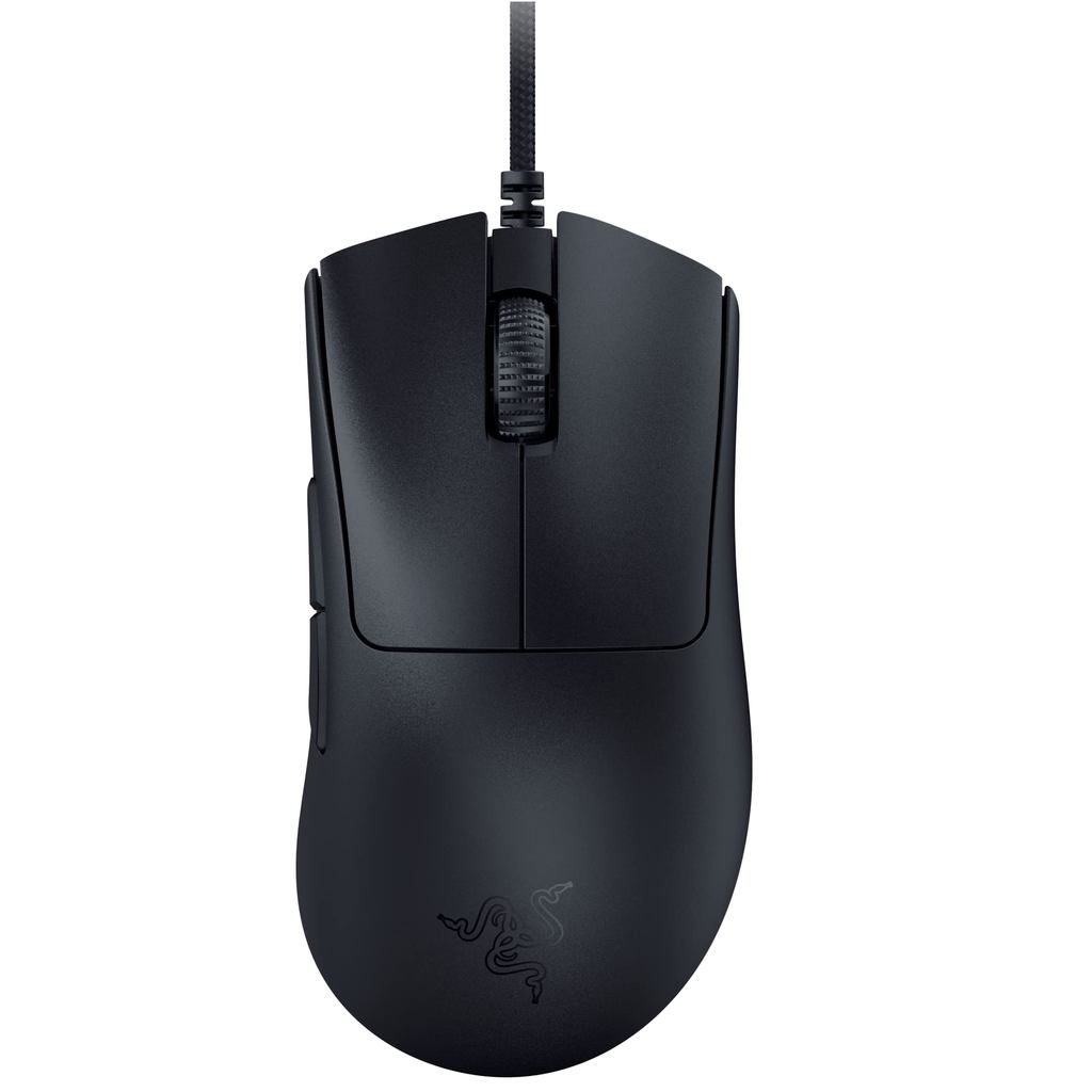Razer DeathAdder V3 Gaming Mouse, ultra-lightweight 59g, wired, 8,000Hz polling rate, 6 buttons, 30,000 DPI, evolved erg