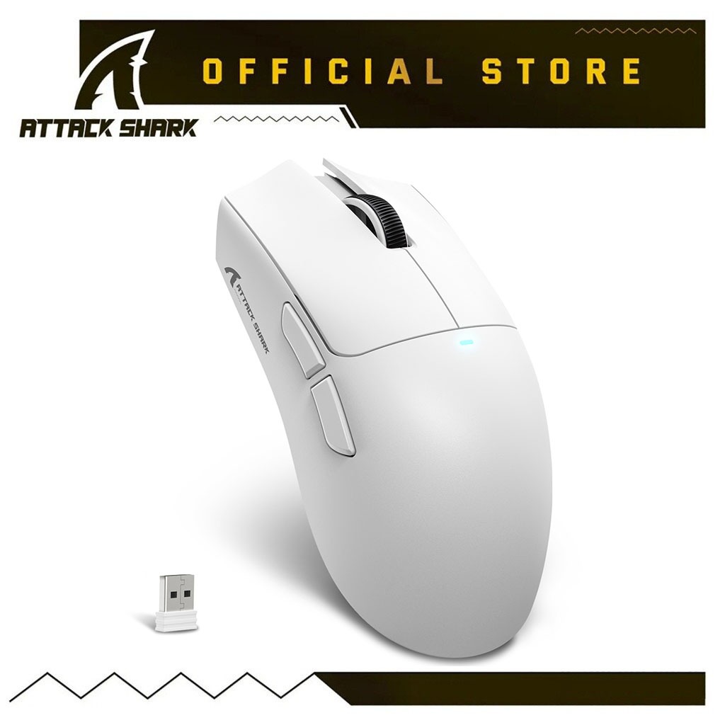ATTACK SHARK X11SE Gaming Mouse, PixArt PAW3311 Gaming Sensor, BT/2.4G Wireless/Wired