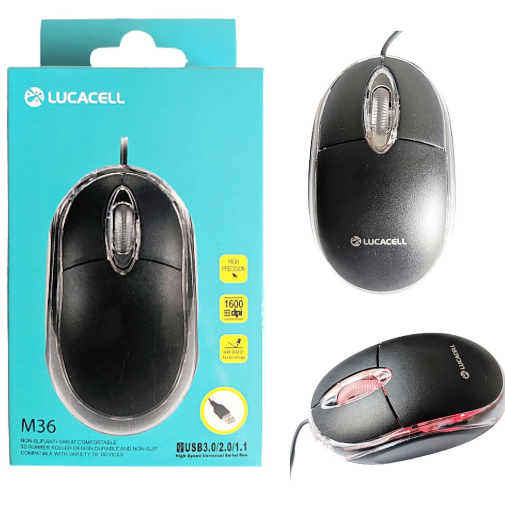 Mouse 1600dpi USB Wired Gaming PC, Laptop, Notebook, DVR, NV