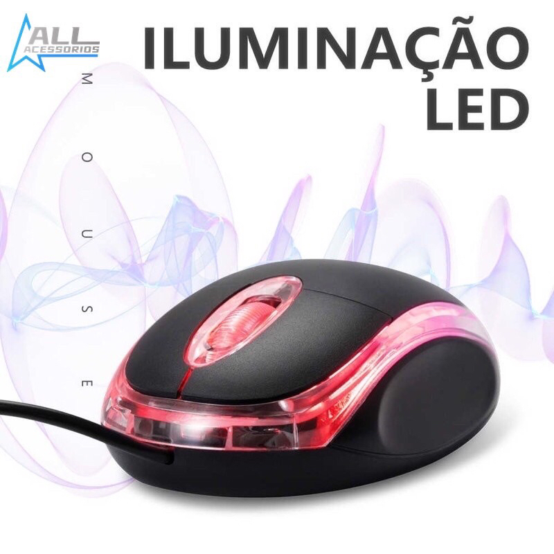 🎮🖱️ KIT COM 2 MOUSE GAMER USB 800DPI 🖥️🔥 Perfeito para PC, notebook, DVR e NVR!