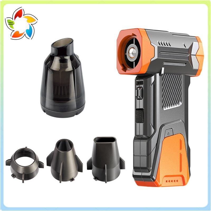 Ventilador 130000RPM Brushless 8000mah Poderoso Mini De Poeira Portátil Neve De Alta Velocidade Laranja