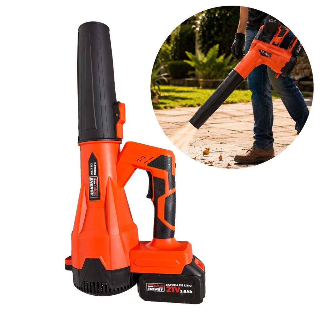 Soprador De Folhas Brushless 21V 3A 850W S400 Vulcan Trent