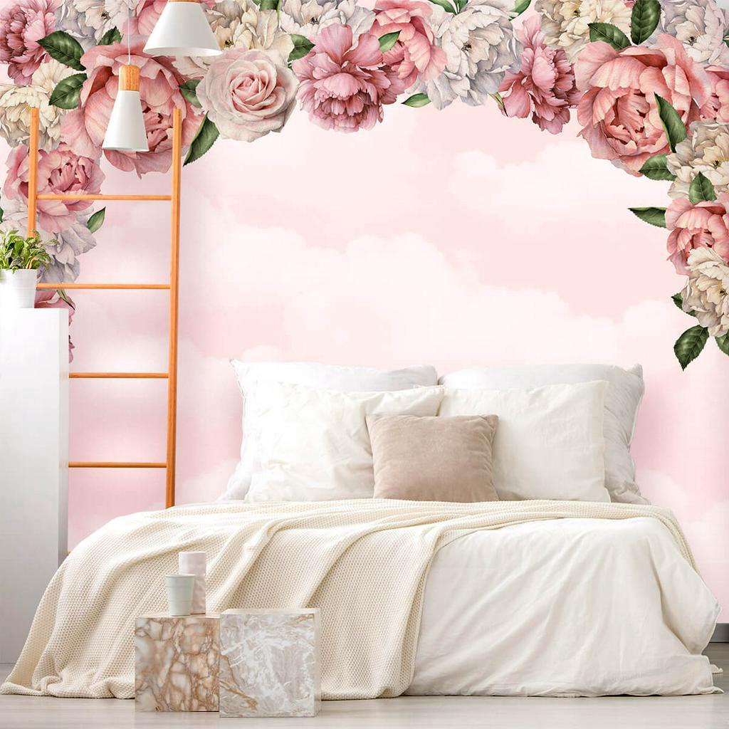 Papel de Parede Autocolante Personalizado Bow Of Flowers