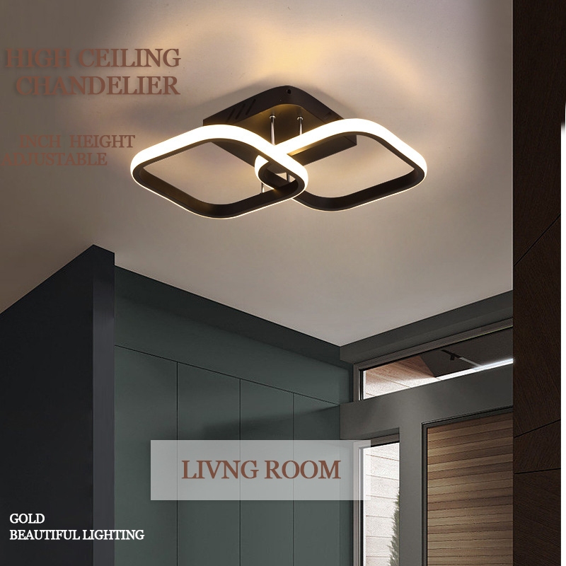 110V/220V Luminária De Teto Led Decoração Minimalista Moderno Pendente Lustre Plafon para Sala Quarto Ceiling Light