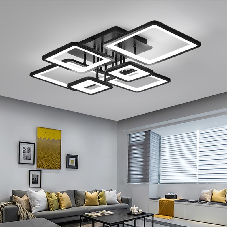 Luminária De Teto Led Minimalista Moderno Pendente Lustre Plafon para Sala Quarto Ceiling Light 110V-220V