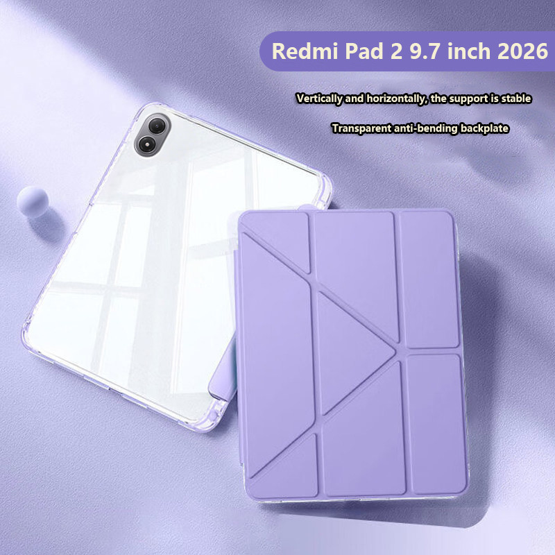 Capa Rígida Transparente Acrílica Para Xiaomi Redmi Pad 2 9.7 Polegadas 2026 SE 9.7 Pro 12.1 Pad2 11 