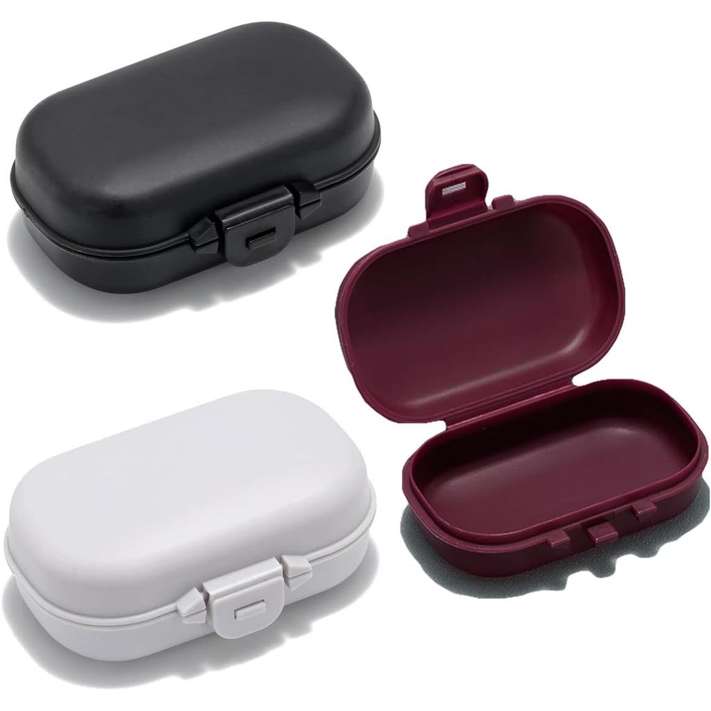 3 Pack Hard Shell Reading Glasses Case Folding Reading Glasses Hard Cases Protective Case for Foldable Readers Pocket Co
