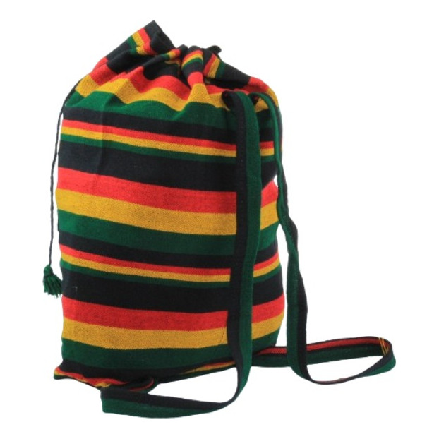Mochila Sacola De Academia Preta Esportiva Gym Bag Reggae