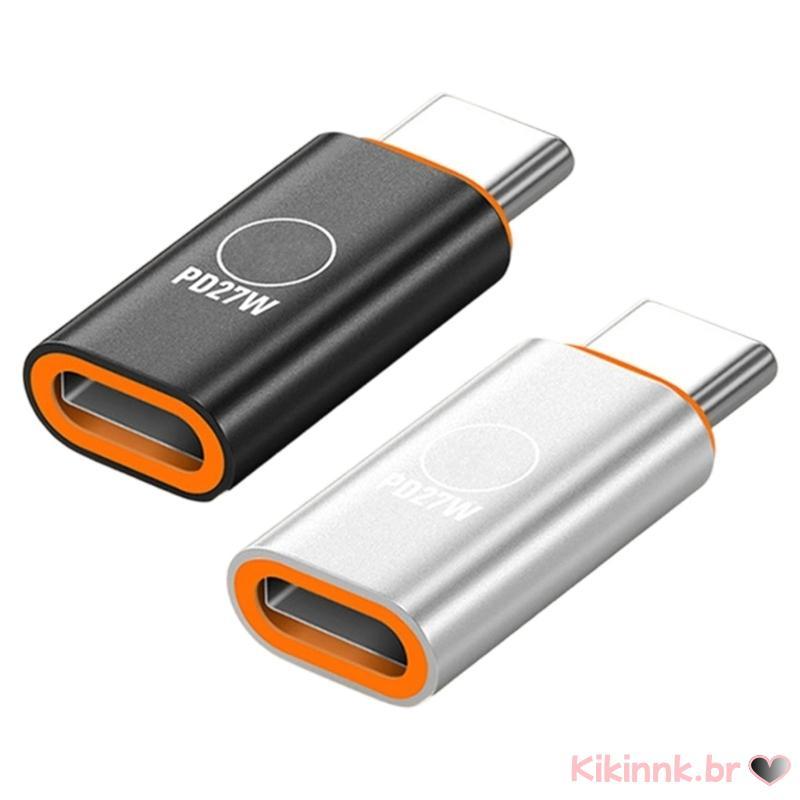 Small Metal Data Sync Tipo c Para Adaptador Iluminação Transporte Viagens E Uso Diário