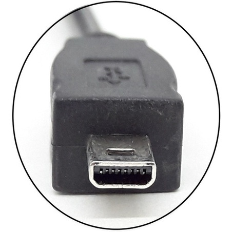 8PIN USB Carregador de Bateria Data Sync Cable Cord compativel com Sony Camera Cybershot DSC-W800 W810 W830 W330 W710 s