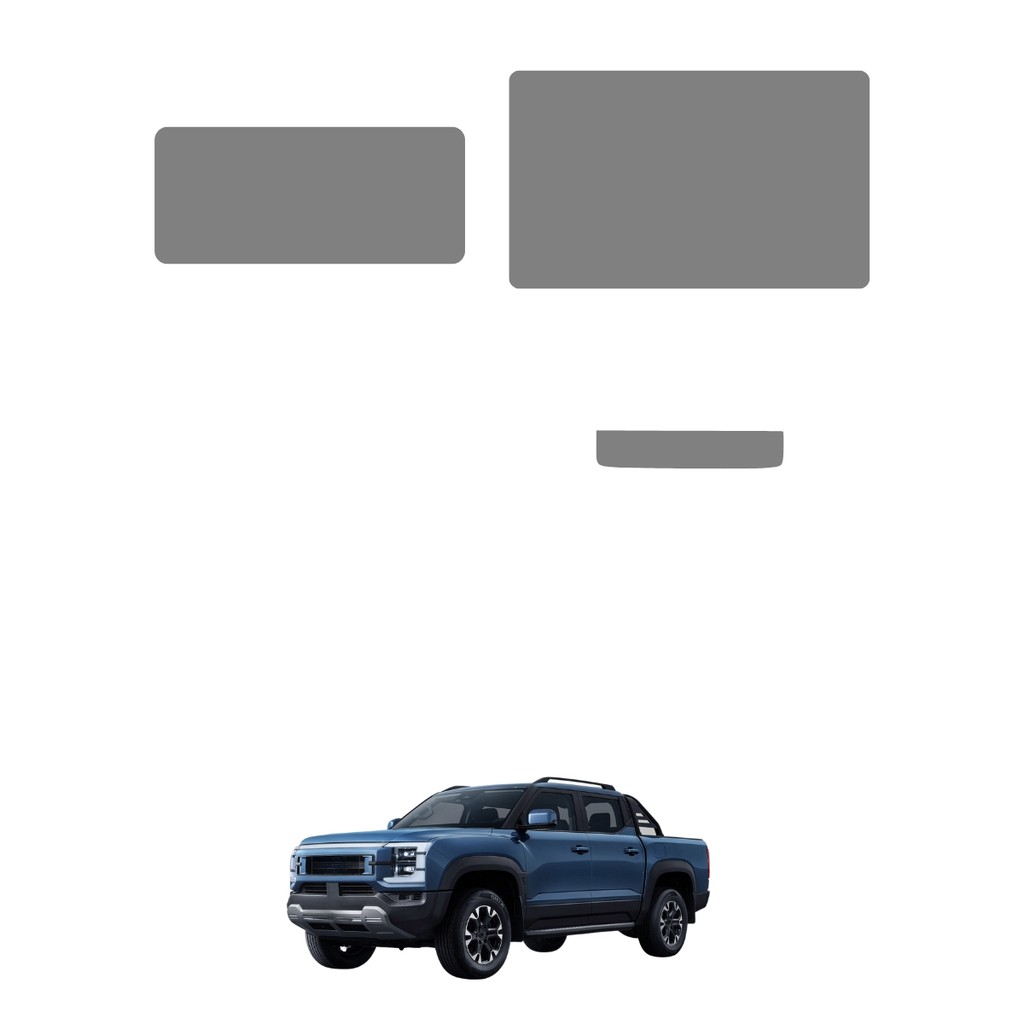 Película PPF Proteção Kit Interior Completo BYD Shark 2024 2025 2026 Transparente TPU Anti Risco