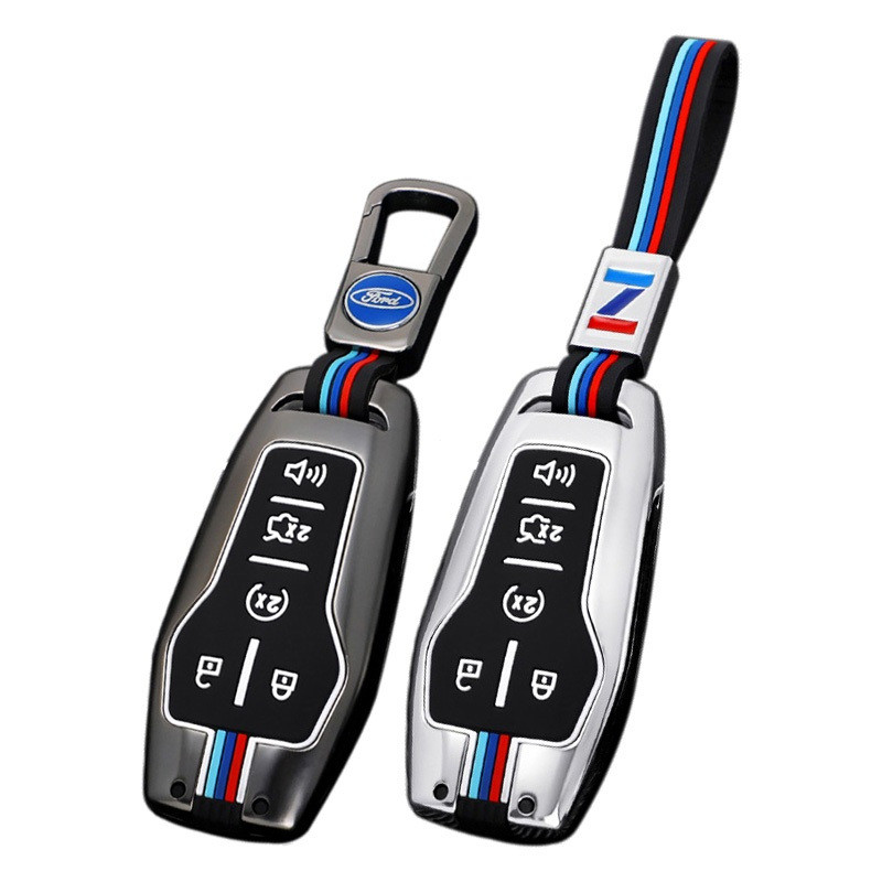 [Luxury Gift] Ford Smart Remote Key Case Capa Chaveiro For Fusion 2012 2013 2014 2015 02892 7285