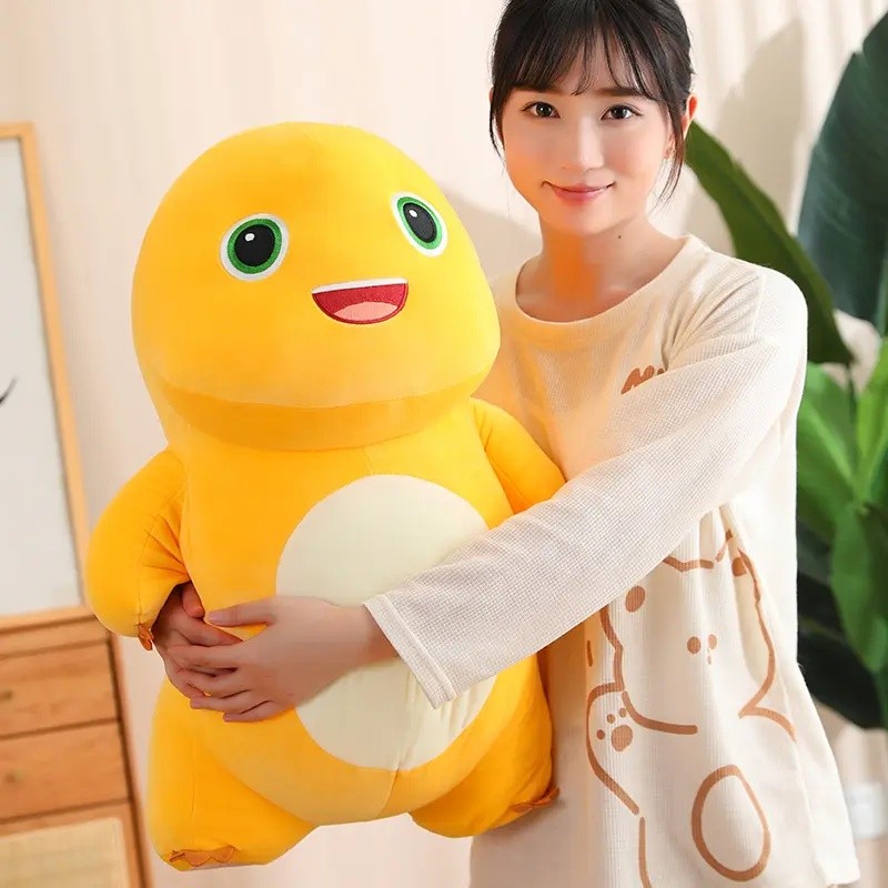 Plush Toy, Cute Nailong Plushies, Smiling Dinosaur Design, Silly and Cute Anime Cartoon Style, Room Decoration Pillow, S
