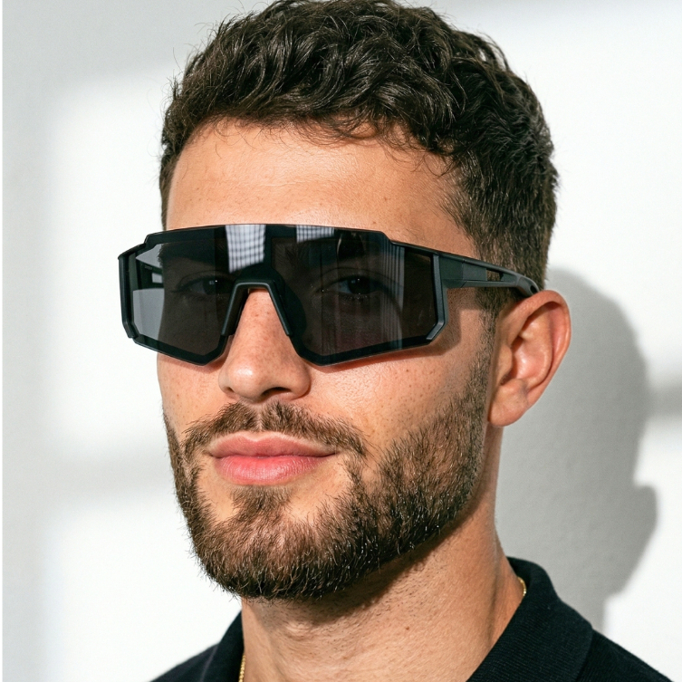 Óculos de Sol Espotivo Polarizado Premium com Suporte de Grau Baixa Corrida Pace Bike uv400 Unissex