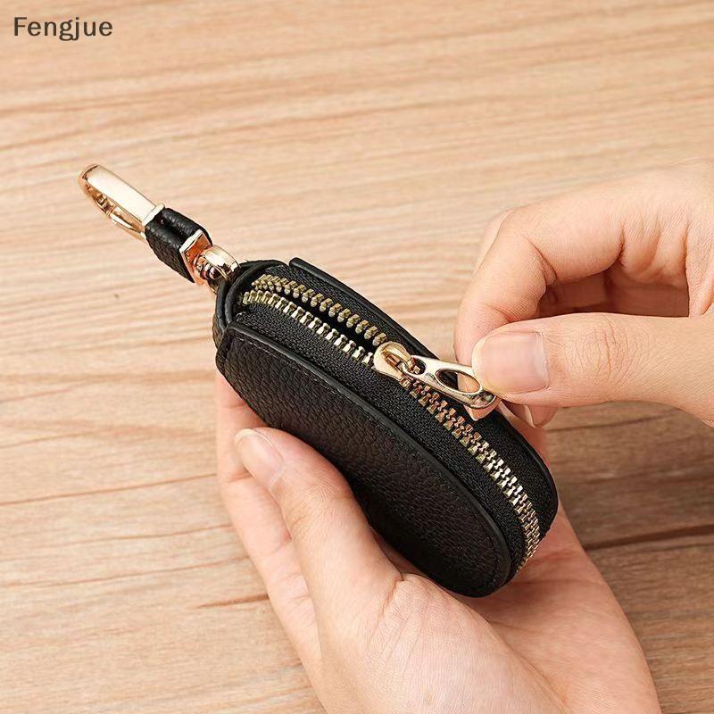 Fengjue Carteiras Para Chaves De Carro , Mulheres , Casais , Zíper , Porta , Armazenamento , Mini Portátil , Multifuncio