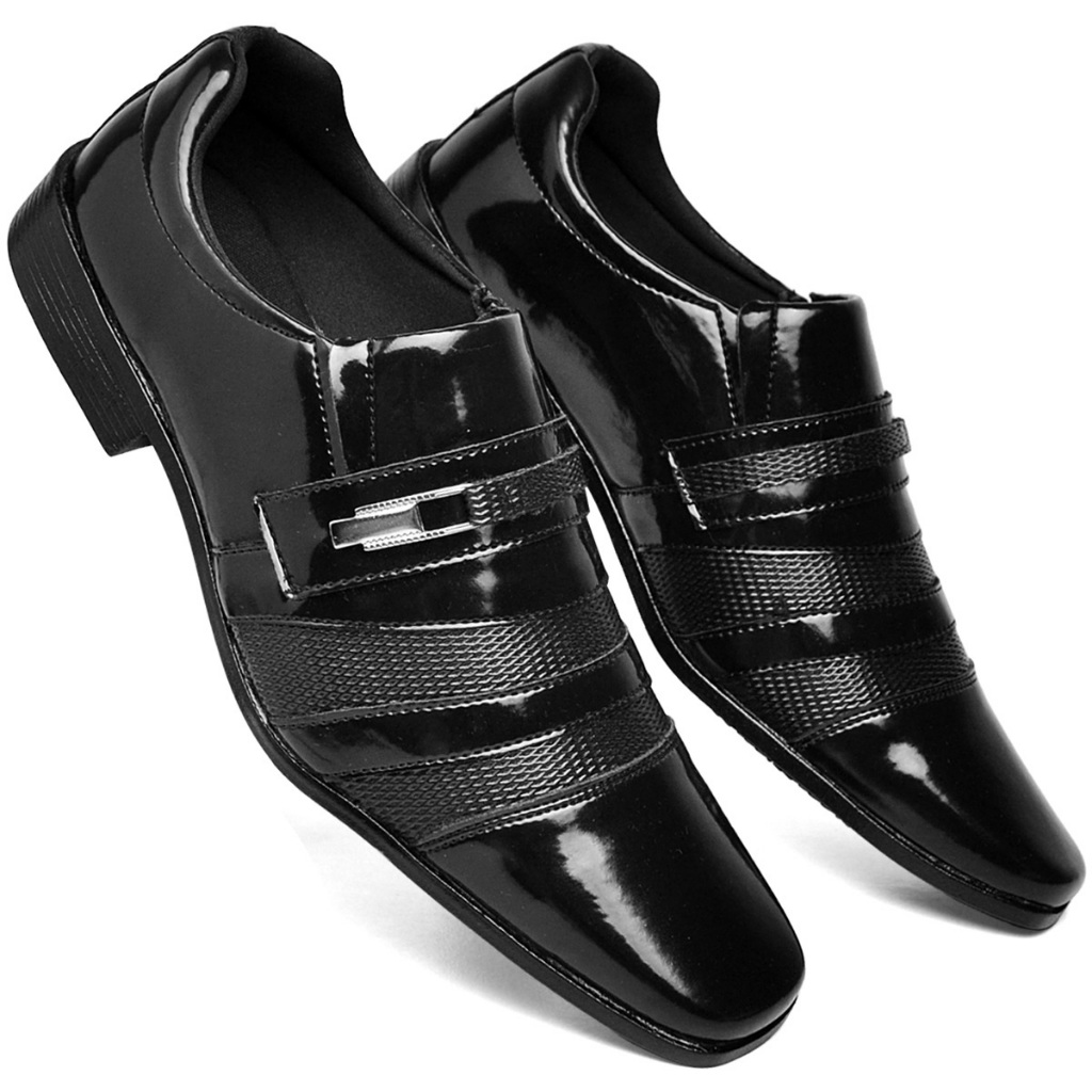 Sapato Social Masculino  Confortável Mocassim Sapatenis Casual Esporte Fino Festa Presente Dia Pais