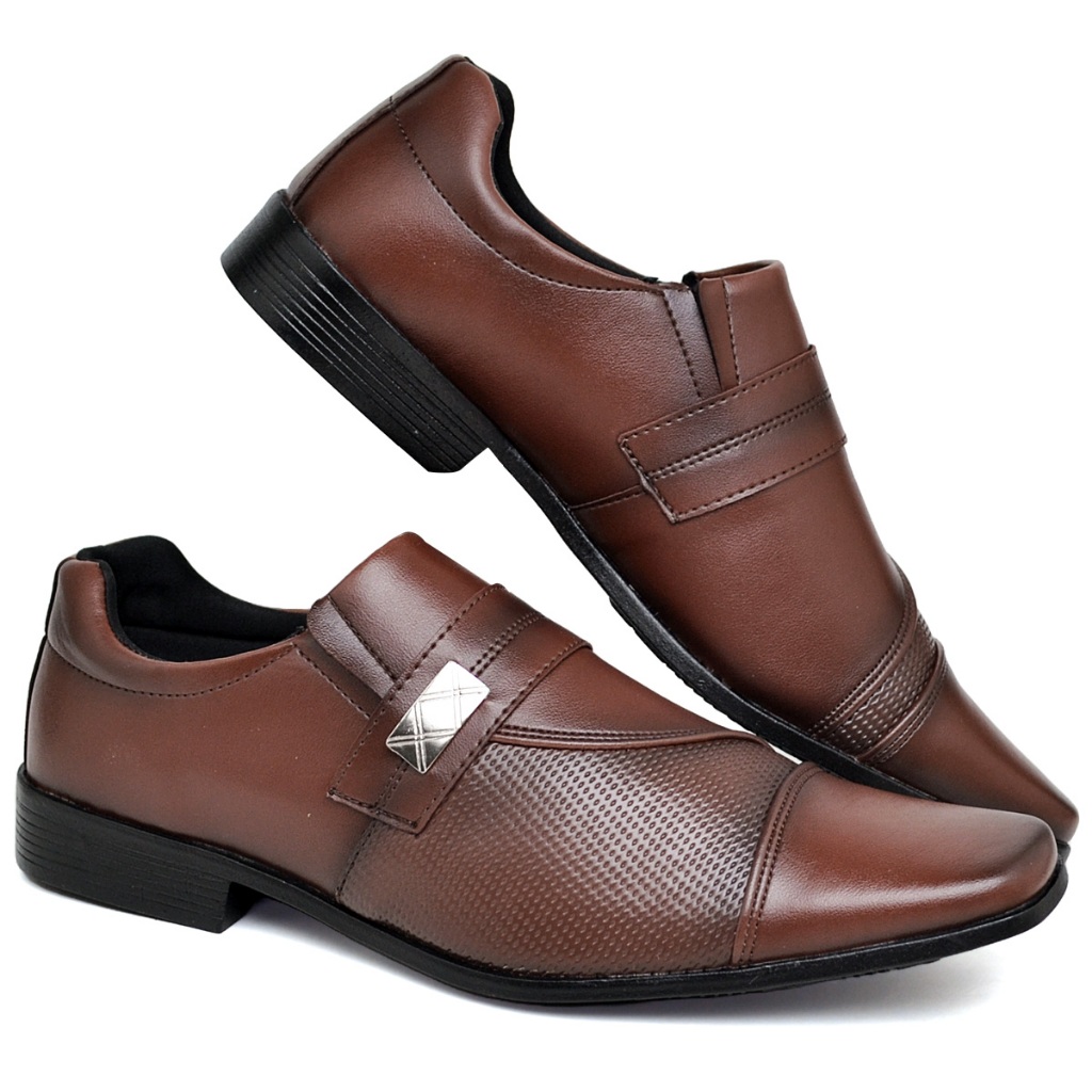 Sapato Social Masculino Confortável Sapatenis Mocassim Esporte Fino Casamento Presente Dia Pais