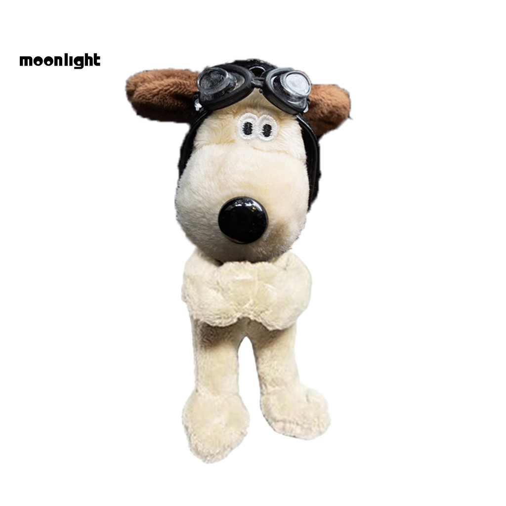 Cute Dog Plush Doll Car Ornament – Multi-functional Dog-shaped Turn Signal Wiper Decoration Perfect Gift for Drivers A