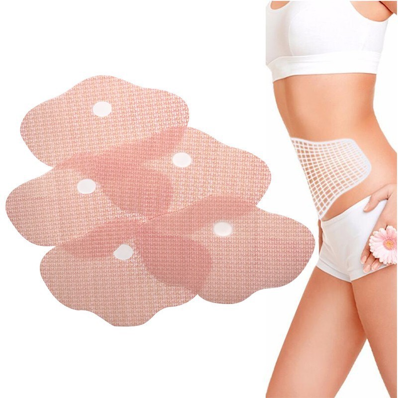 STO276 - Kit 5 Adesivo Redutor De Gordura Localizada Abdominal