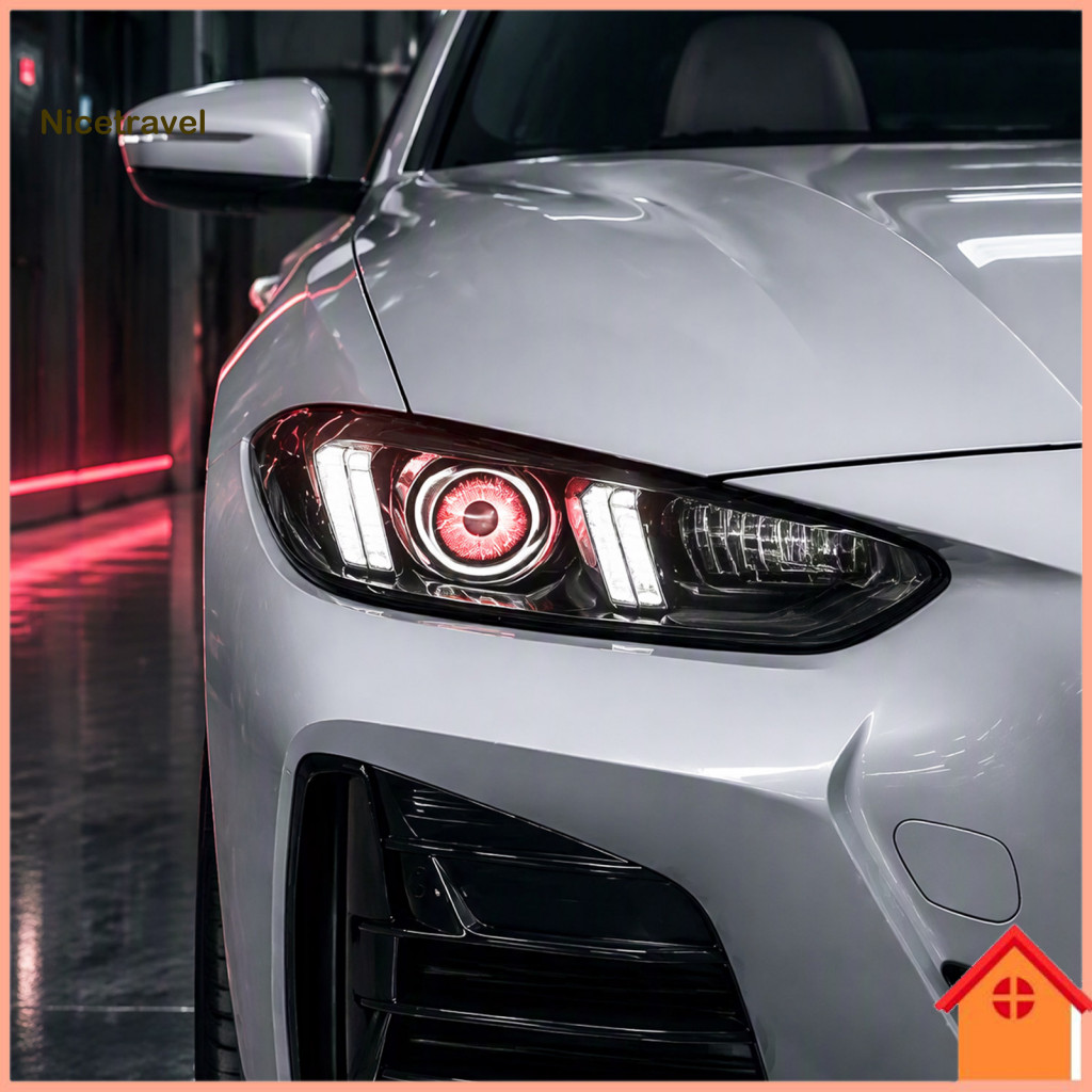 Led Devil Eyes for Car Automotive Front Bumper 3-inch Eye Headlights with Remote Control 6-mode Adjustable Color Fog Lam