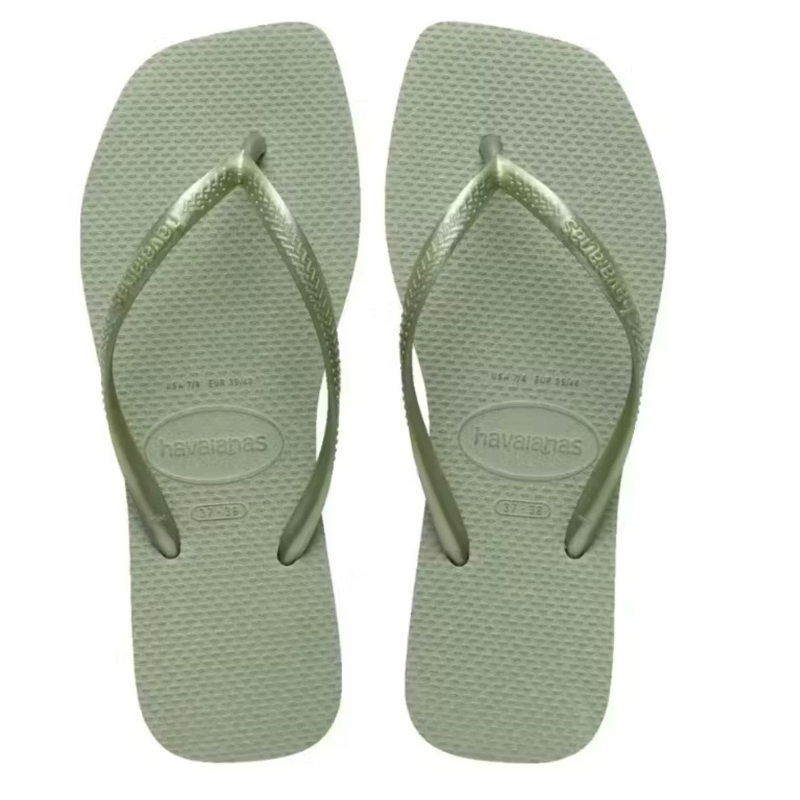 Chinelo original slim square Verde-Claro | Quadrada, Modelo Clássico