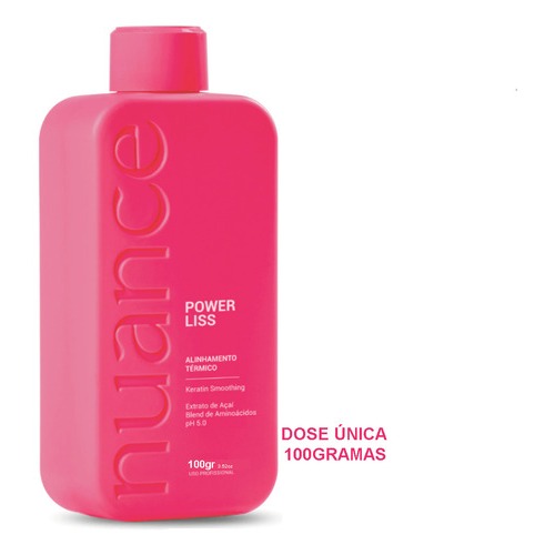 Progressiva Power Liss Ativo 100gr Nuance Professional