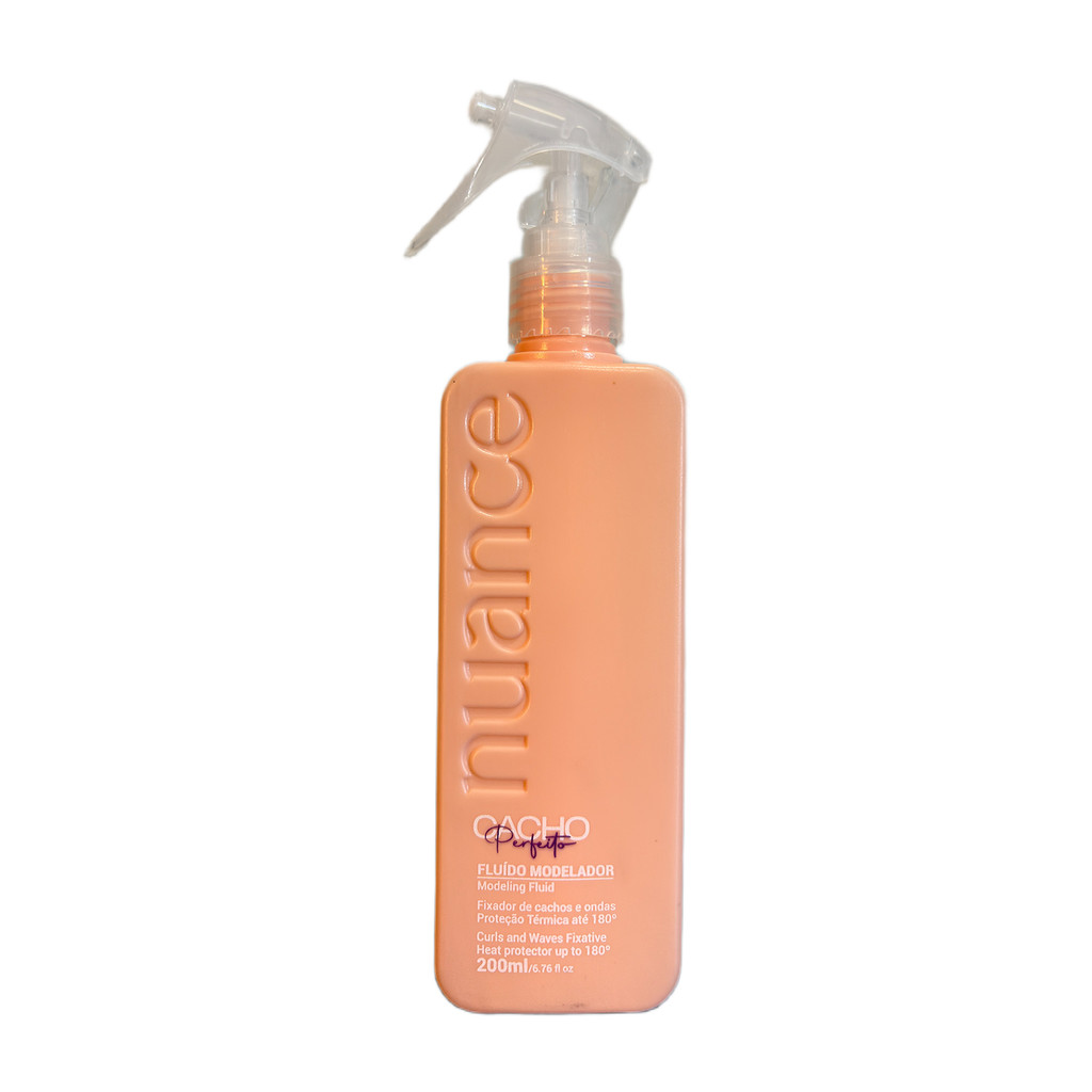 Fluído Modelador Spray Cacho Perfeito 200ml Nuance Professional