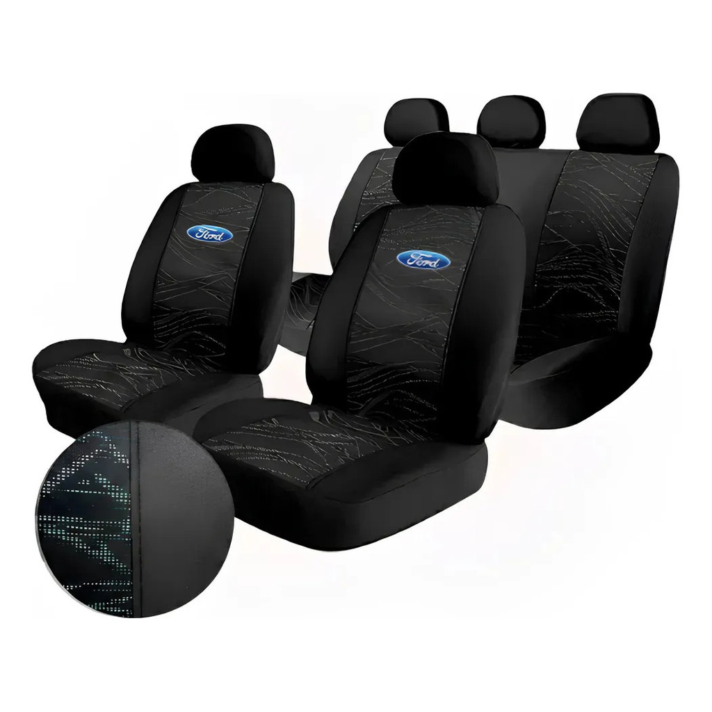 Capa Banco Carro Tecido Original Grosso Proteção Modelo Ford