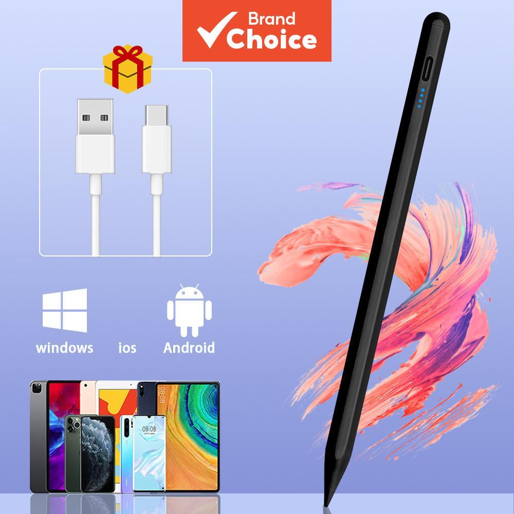 Caneta Capacitiva Universal TOILEUM - Tela sensível ao toque preta para tablets e celulares iPad Android iOS