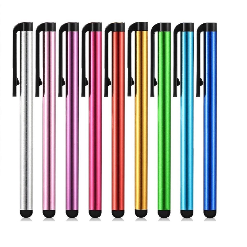 Kit 10 Caneta Touch  Universal Para Telas Celular Tablet Ipad Kindle Notebook Android Apple