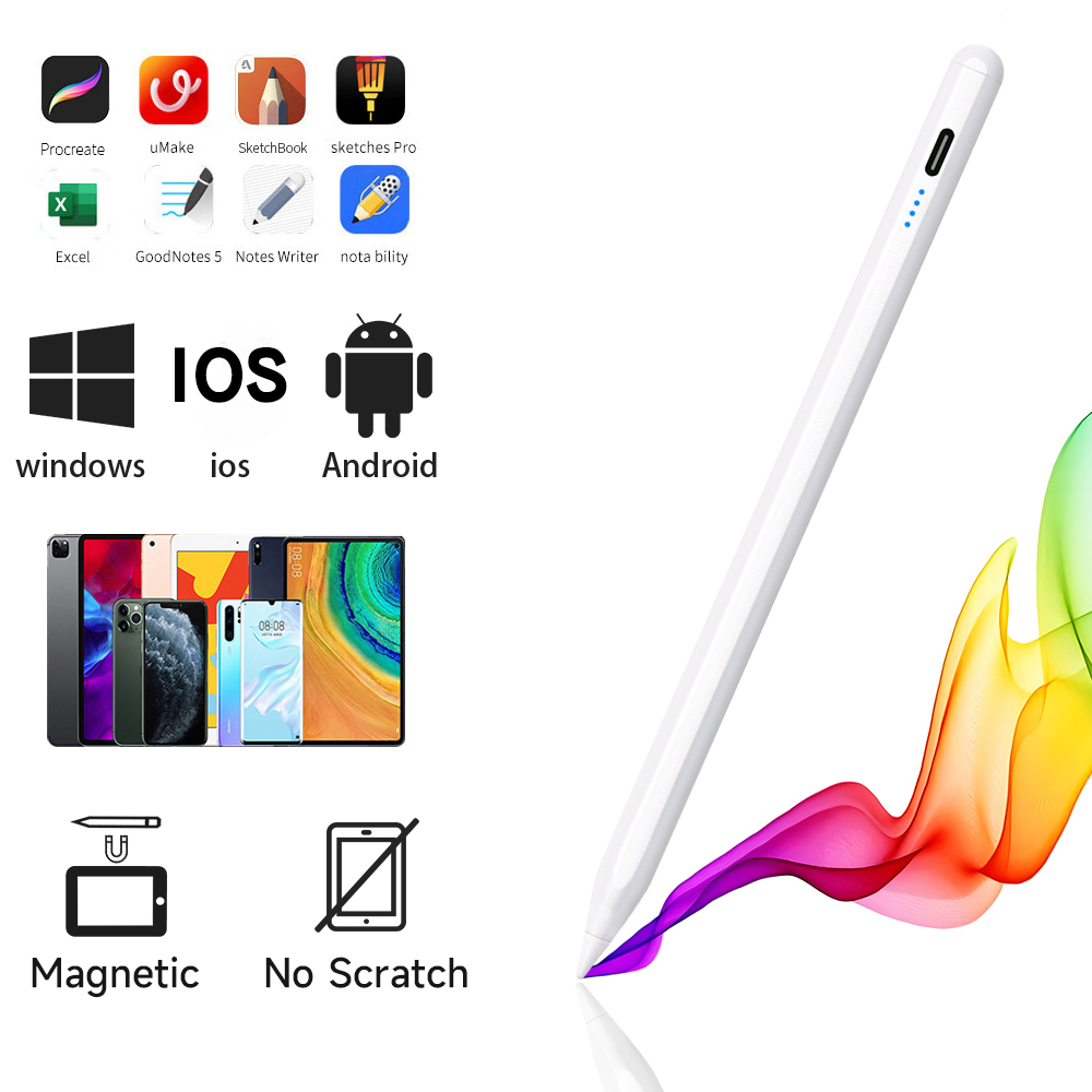 Caneta universal stylus para android ios windows touch caneta para ipad lápis para tablet caneta