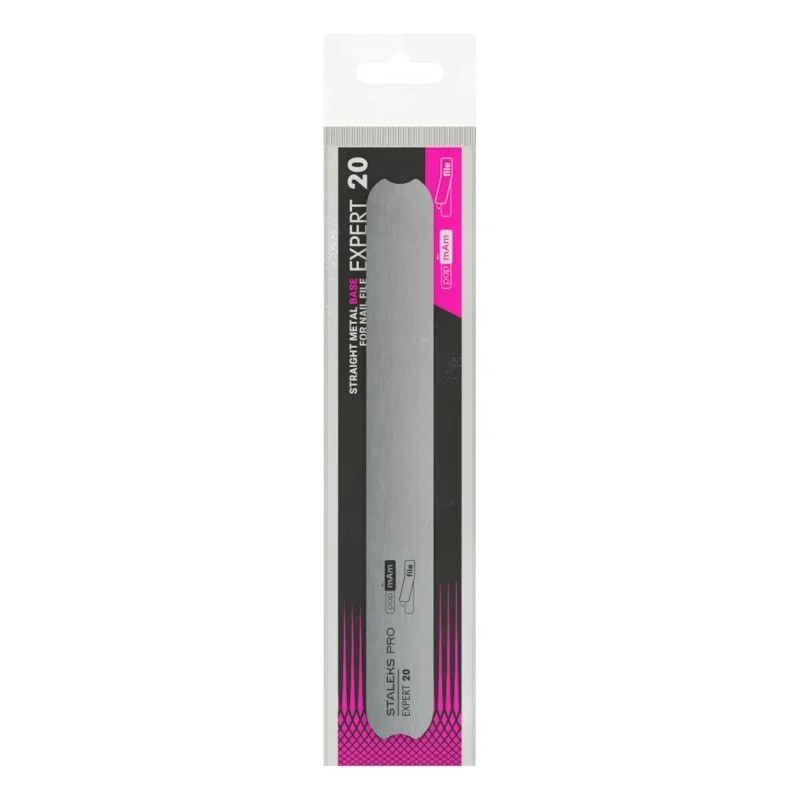 BASE PARA LIXA REFIL EM INOX - RETA LONGA MBE-20 - STALEKS EXPERT