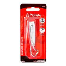 Cortador De Unha Pequeno Com Lixa Aço inox Manicure Pedicure  Planeta