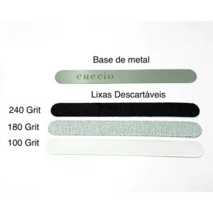 KIT LIXA INOX MANICURE CUCCIO