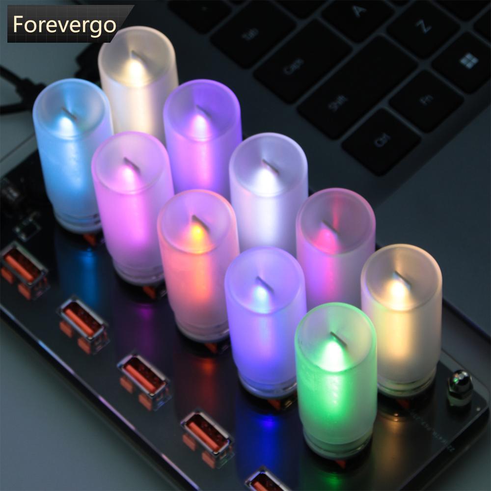 FOREVERGO Mini Carro USB Controle De Toque Luz Noturna Regulável LED Lâmpada De Filamento Plug And Play Atmosfera Decora