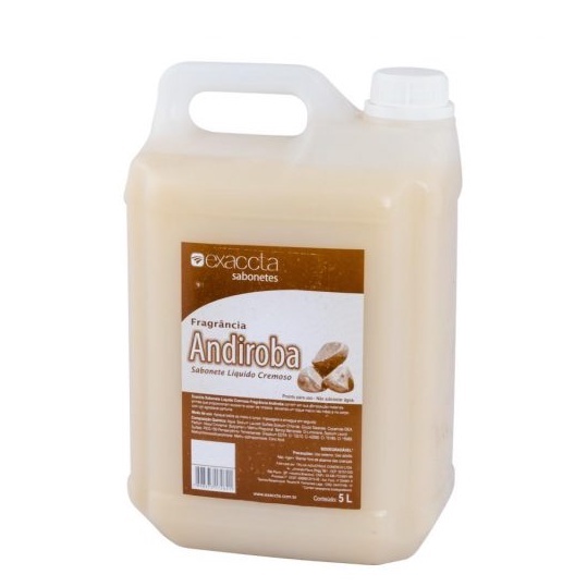 Sabonete Andiroba Liquido Cremoso Concentrado Exaccta Plus