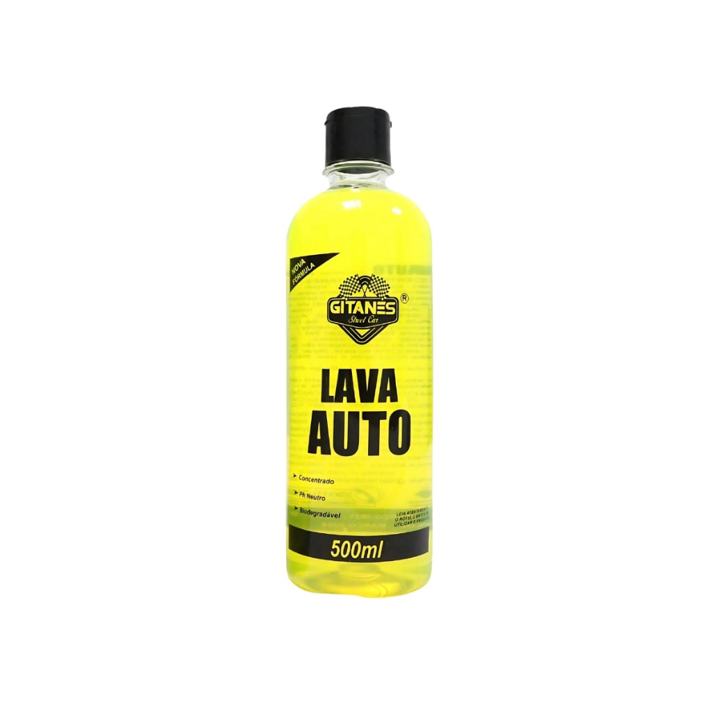 Shampoo Lava Auto Concentrado Cremoso Gitanes 500ml