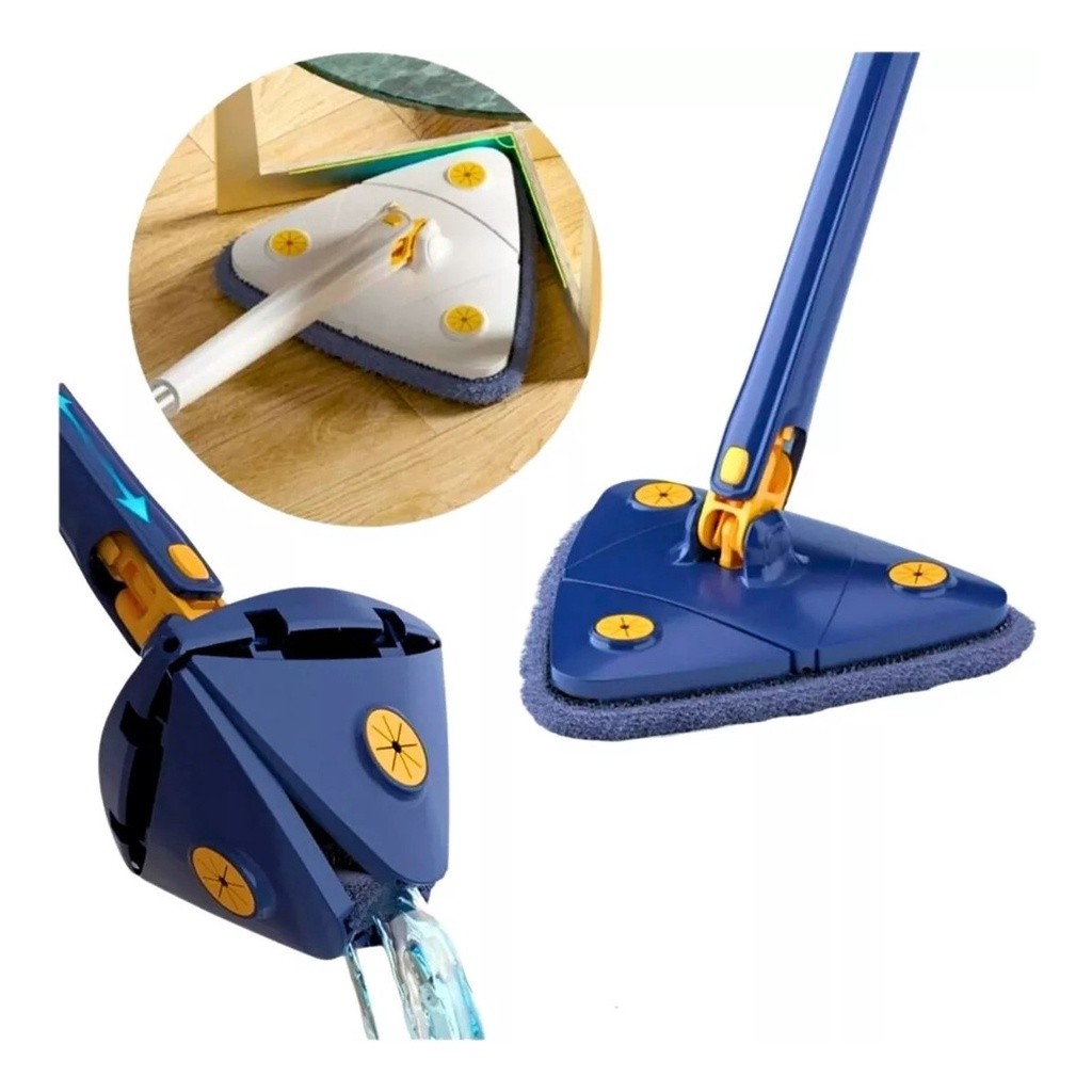 Mop Genérica 360 Swivel Adjustable Cleaning Mop Azul