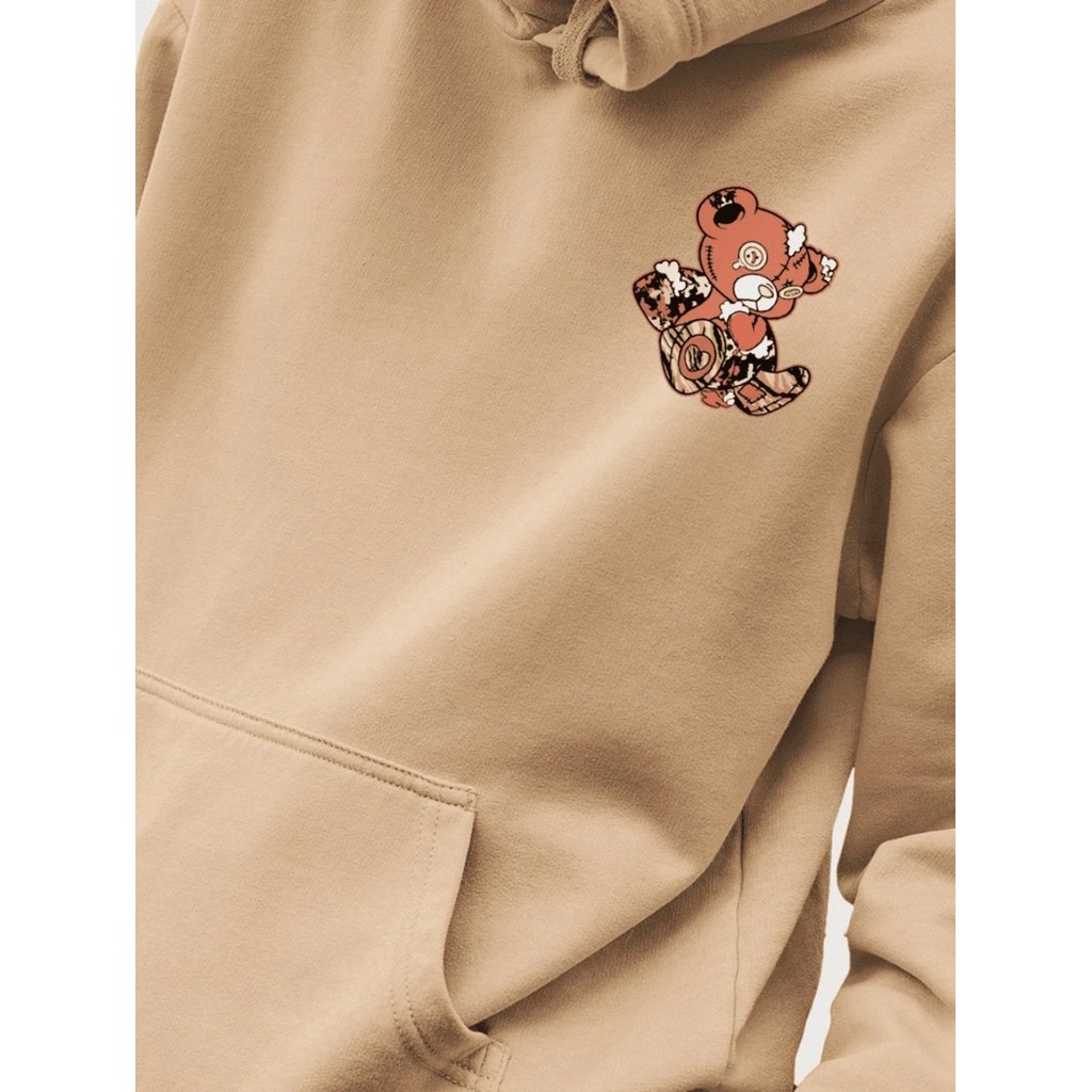 Blusa Moletom Genuine Grit Masculina Estampada Algodão Urso Sad