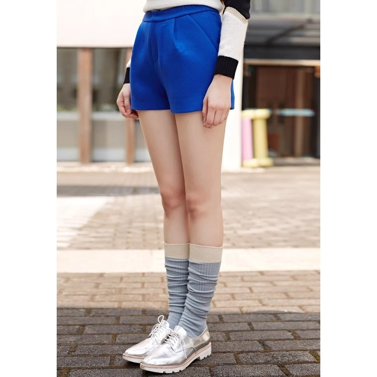 Pick up Leaks [P681-311] Counter Brand Genuine Novo Estilo Calças Femininas Calças Femininas Shorts Casuais 0.38KG