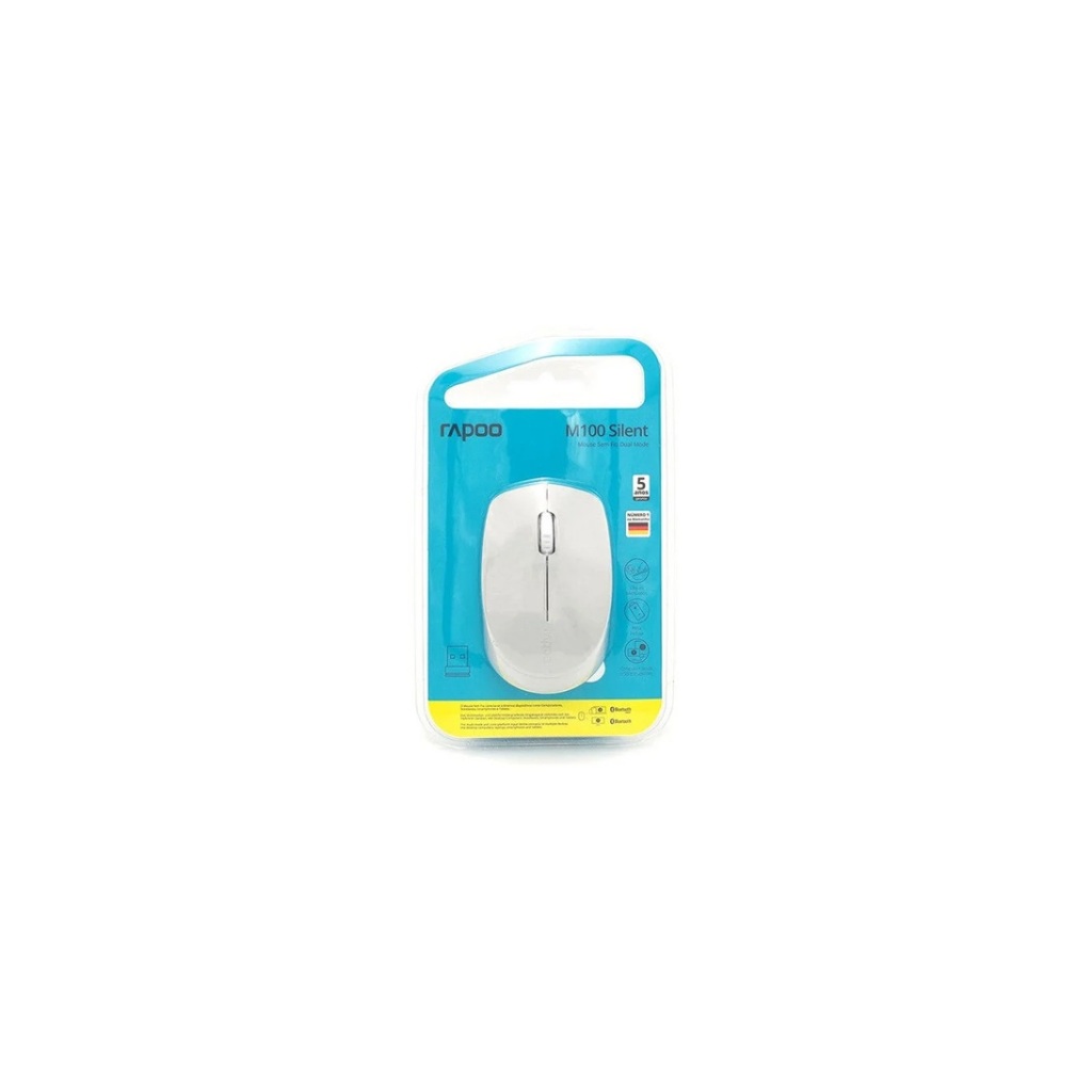 Mouse Rapoo M100 Silent Bluetooth Wireless 2.4