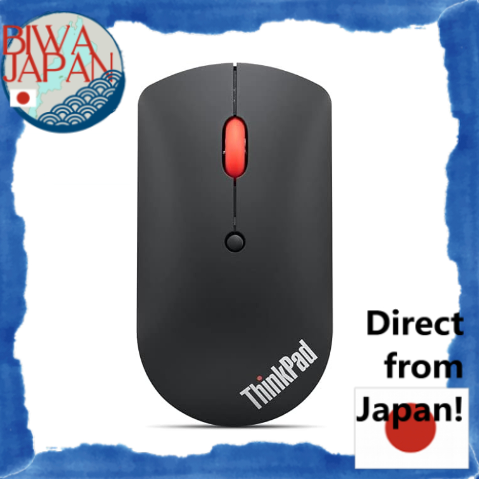 Lenovo Direto do Japãolenovo ThinkPad Bluetooth Silent Mouse 4Y50X88822 Sem Fio Azul LED Multi-Dispositivo Dual-Switch DPI 800/16