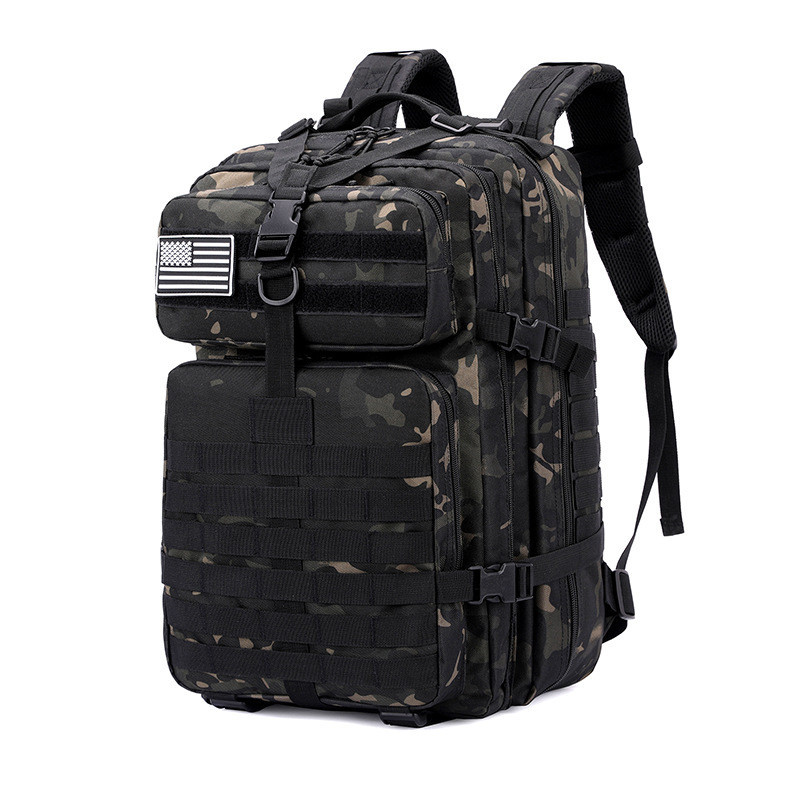 Cross-Border multifuncional camuflagem náilon mochila esportes ao ar livre saco tático escalada ferramenta saco grande c